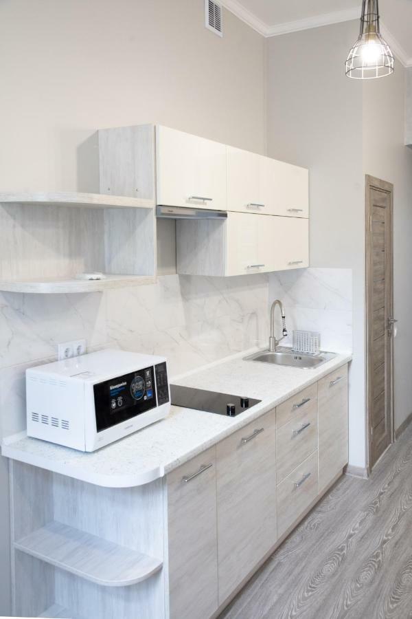Appartamento Kit Apartament Leopoli Esterno foto