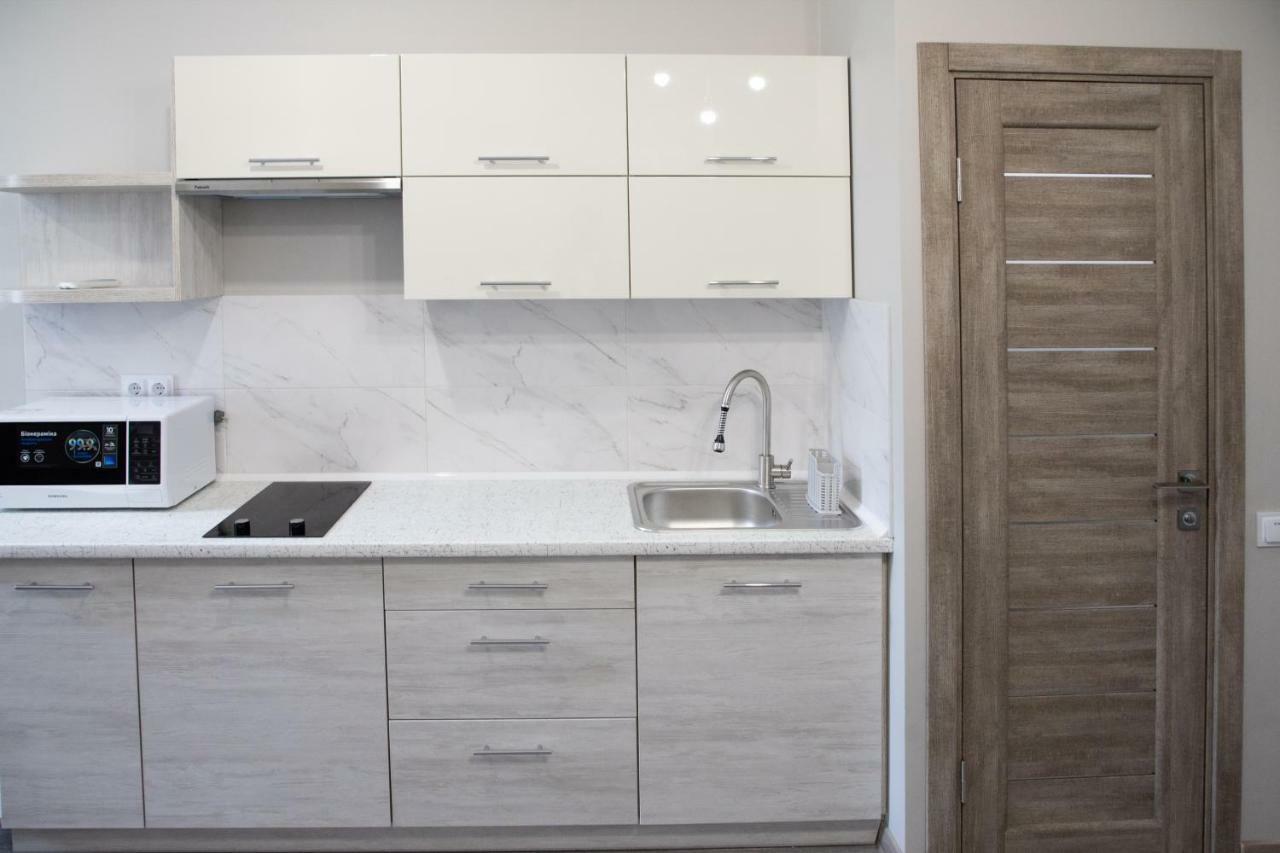 Appartamento Kit Apartament Leopoli Esterno foto