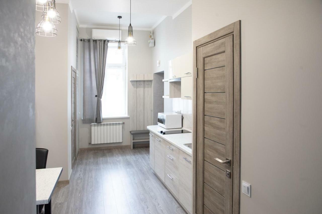 Appartamento Kit Apartament Leopoli Esterno foto